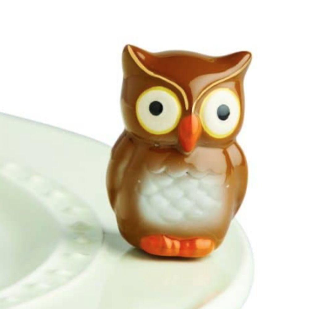 Nora Fleming Be Whoo You Are (Owl) Mini "retired"